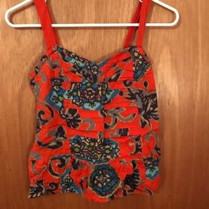 Orange Structured Tank